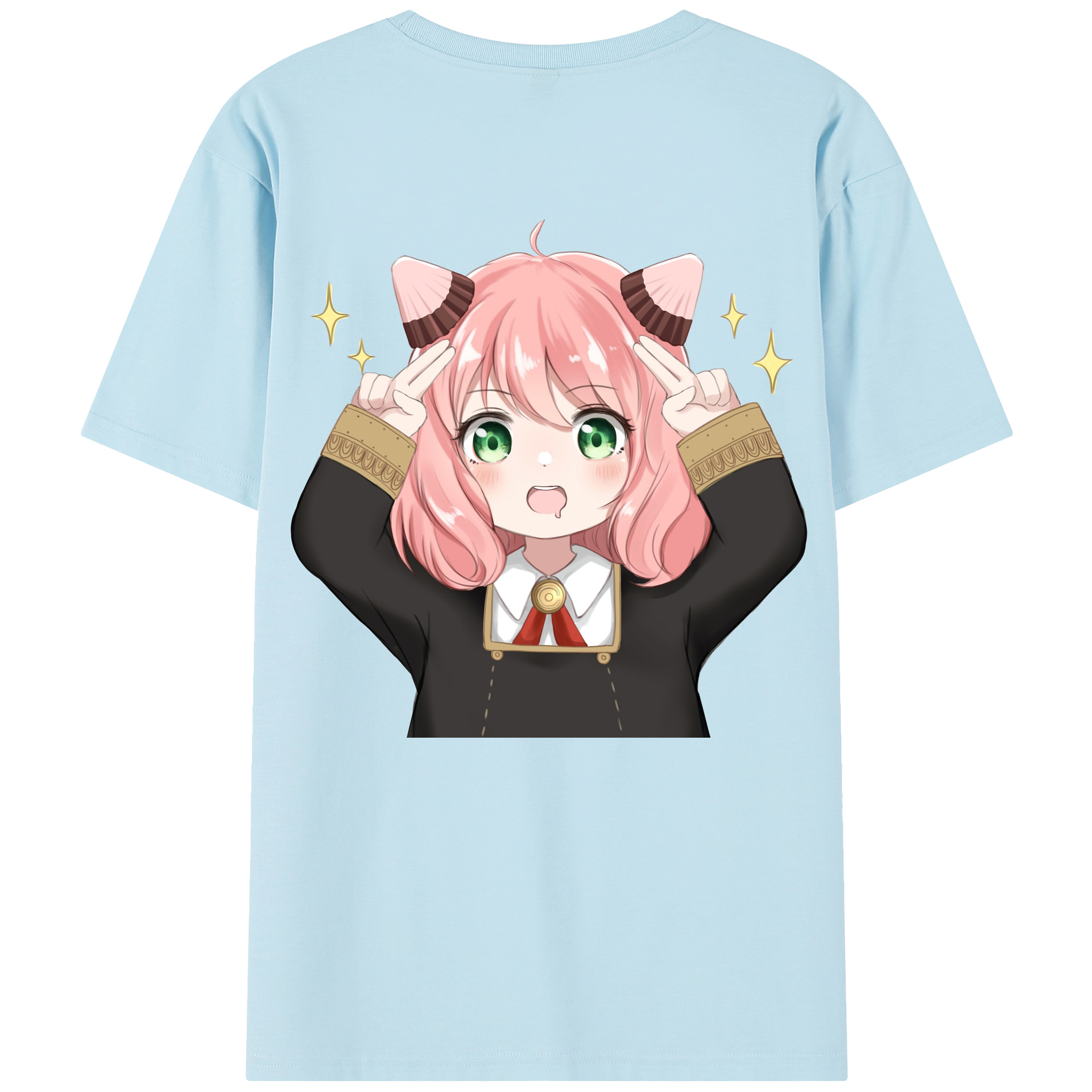 （画像用） SPY×FAMILY间谍家家酒 綿100％半袖Tシャツ（背面プリント）